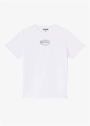 Essentials tee Bright White A1050057 Ganni 
